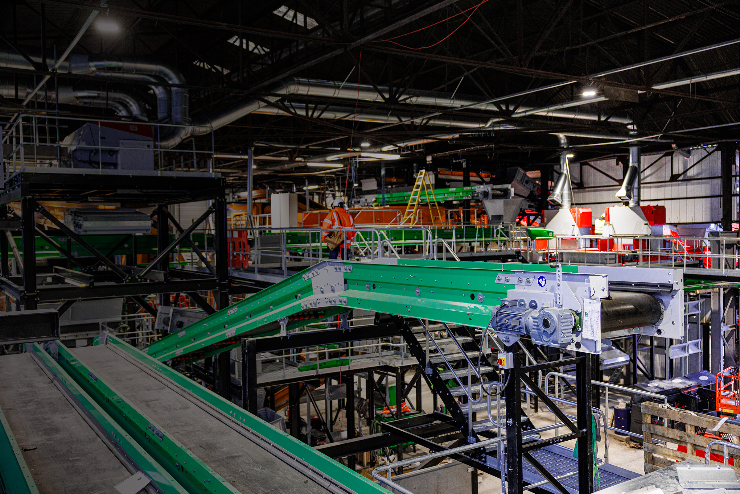 Industrial materials recovery infrastructure operated by MATIQ