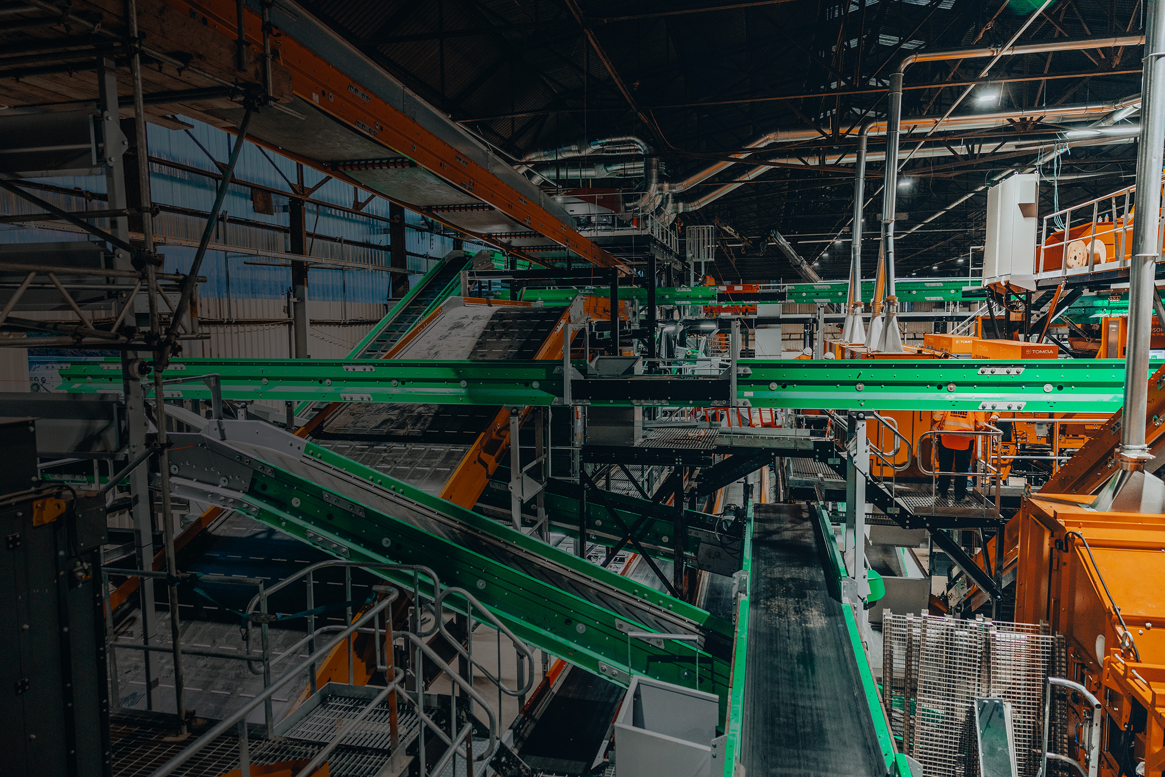 Industrial materials recovery infrastructure operated by MATIQ