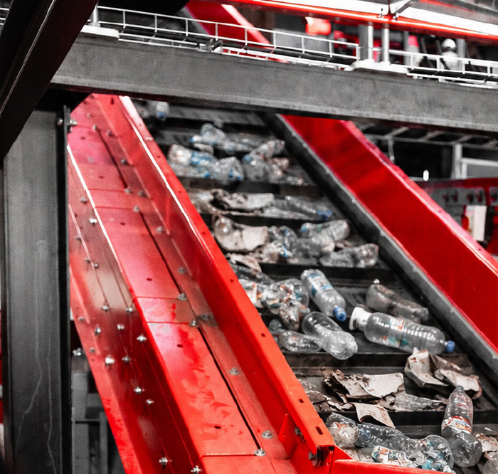 Industrial materials recovery infrastructure operated by MATIQ