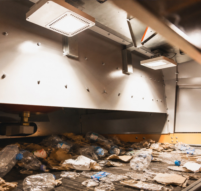 Industrial materials recovery infrastructure operated by MATIQ